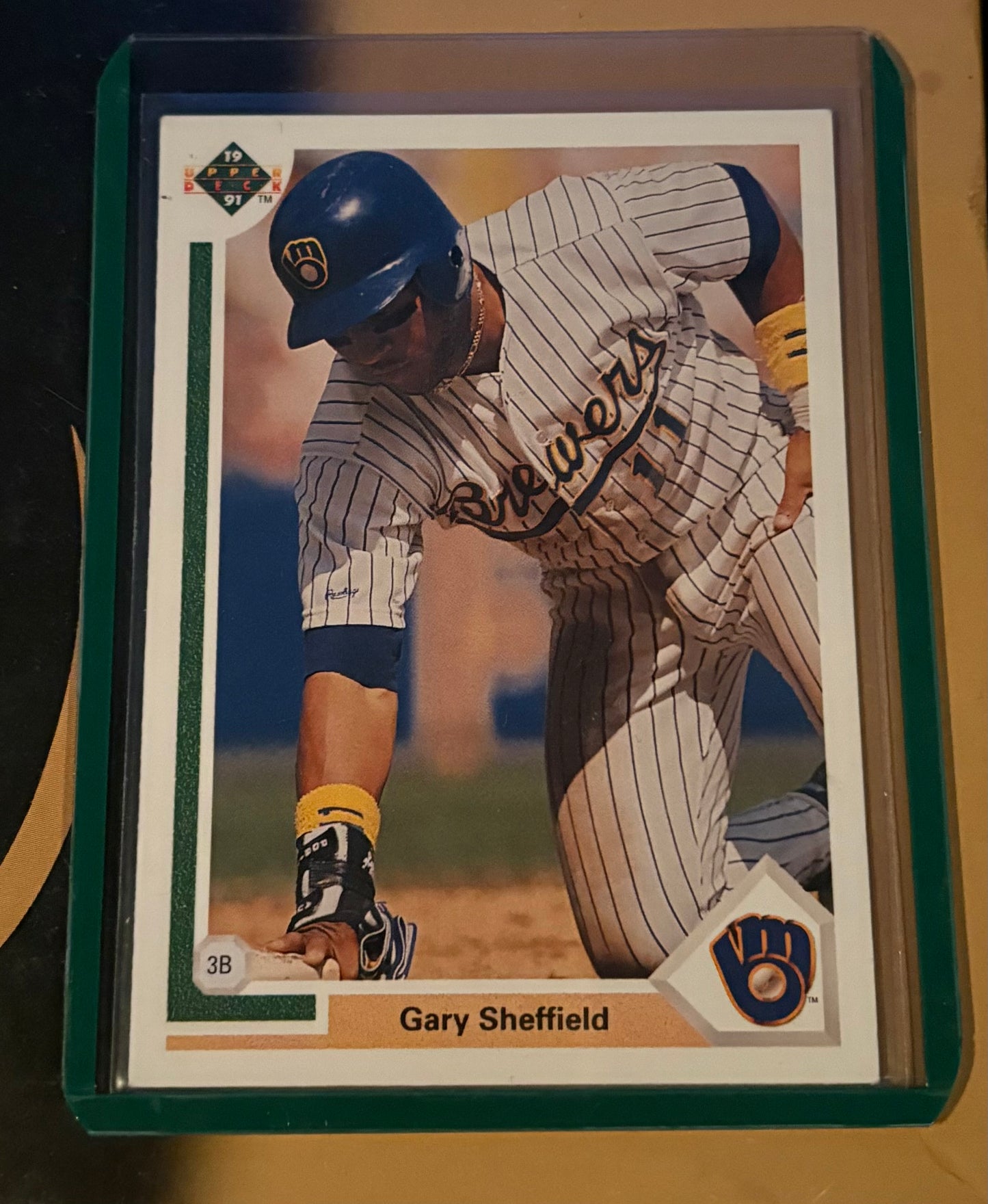 Gary Sheffield Milwaukee Brewers 1991 Upper Deck