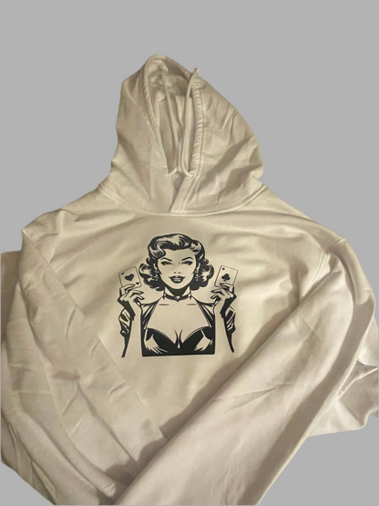 Poker girl Hoodie