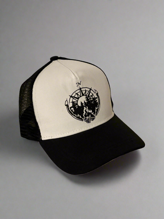 The “not all who wander are lost” hat.