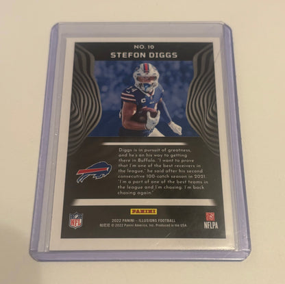 Stephon Diggs Buffalo Bills 2022 Panini Illusions