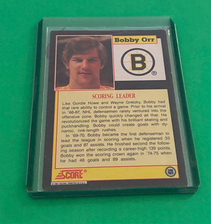 Bobby Orr Scoring Leader 1991 Score