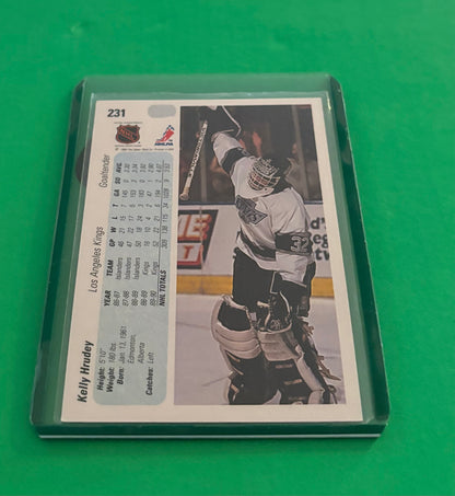 Kelly Hrudey Los Angeles Kings 1991 Upper Deck