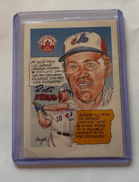 Rusty Staub Montreal Expos 1992 Nabisco