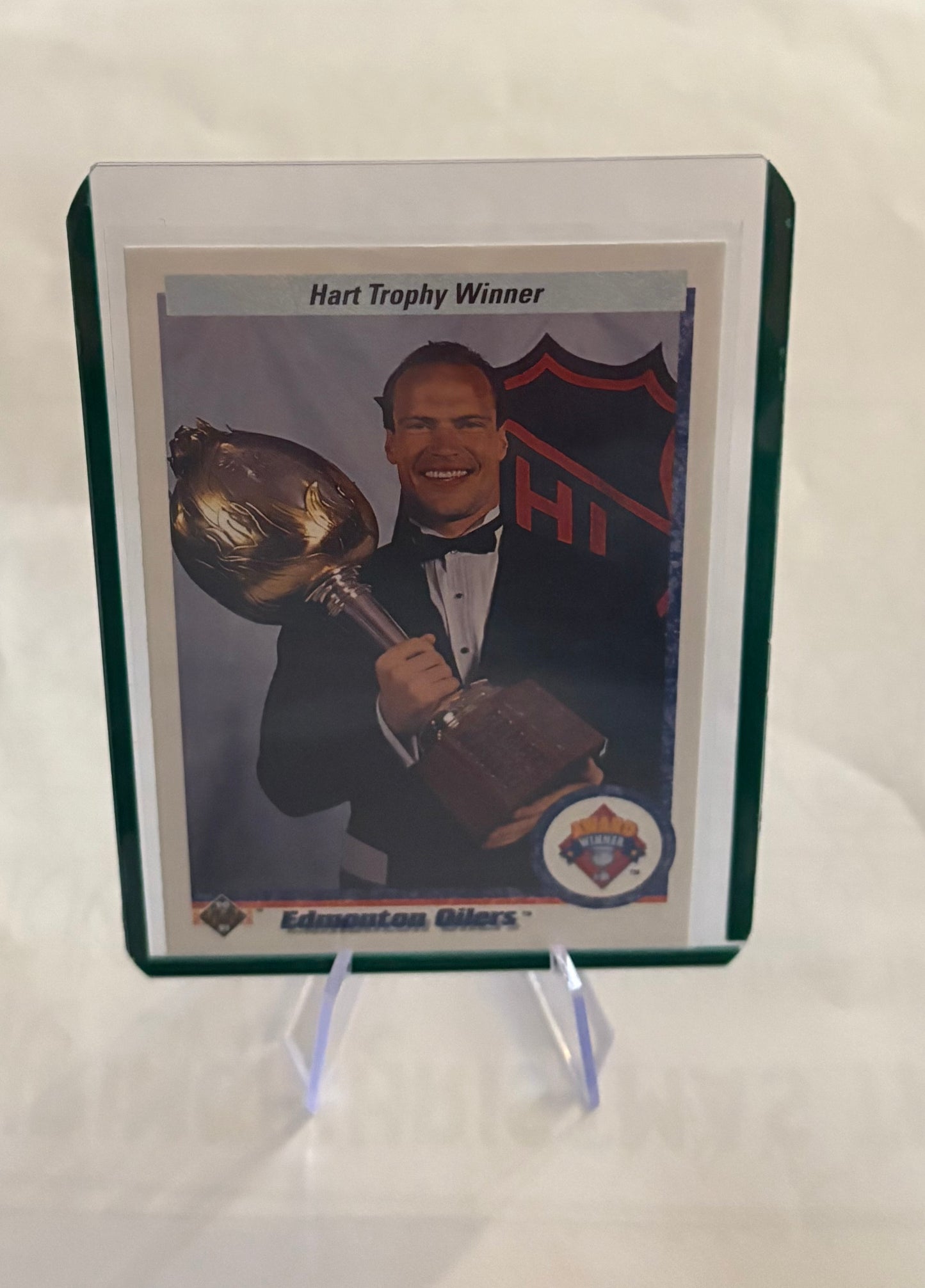 Mark Messier Edmonton Oilers Hart Trophy Winner 1991 Upper Deck