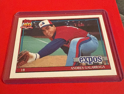 Andres Galarraga Montreal Expos 1991 Topps o-pee-chee