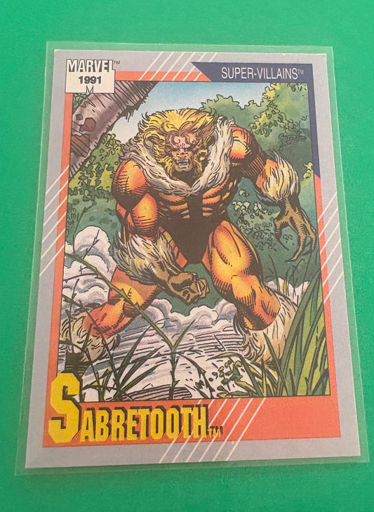 Sabretooth (Supervillians Collection) Marvel 1991