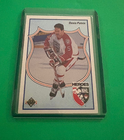 Denis Potvin Hockey Heroes Upper Deck 1991