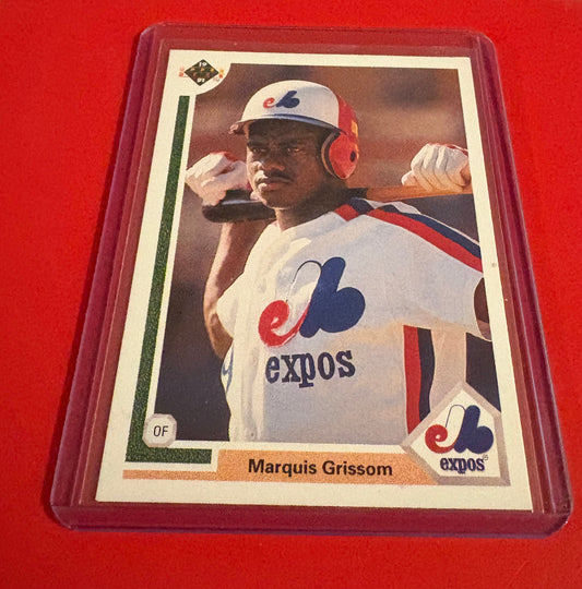 Marquis Grissom Montreal Expos 1991 Upper Deck
