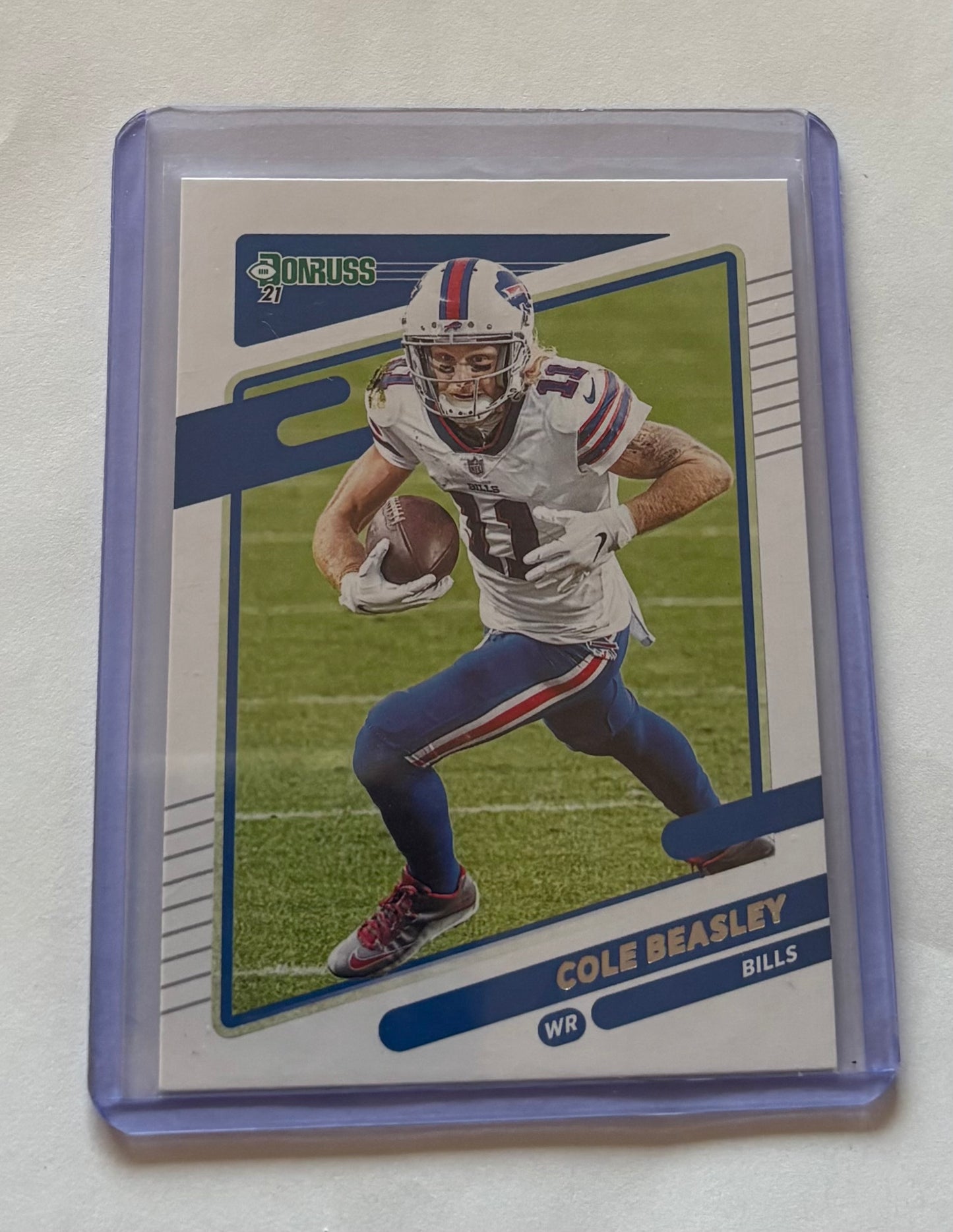 Cole Beasley Buffalo Bills 2021 Donruss