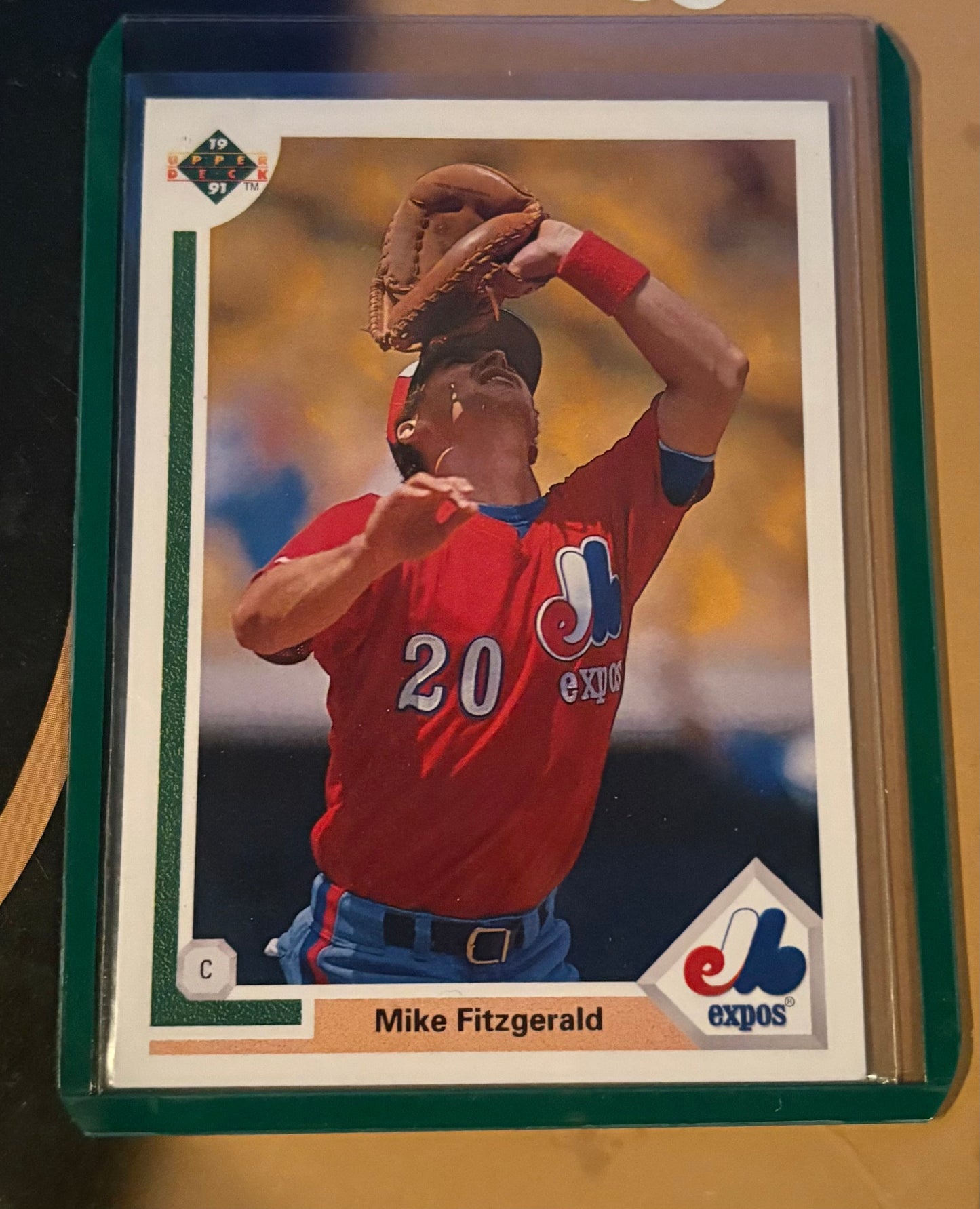 Mike Fitzgerald Montreal Expos Upper Deck 1991