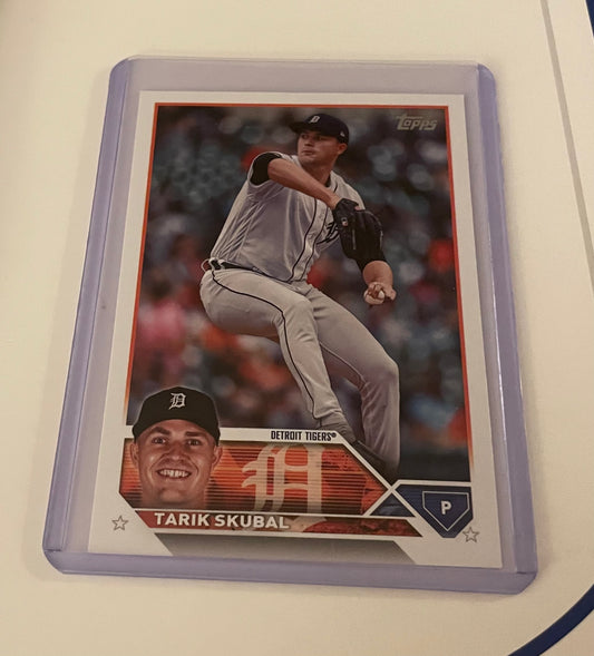 Tarik Skubal Detroit Tigers 2023 Topps