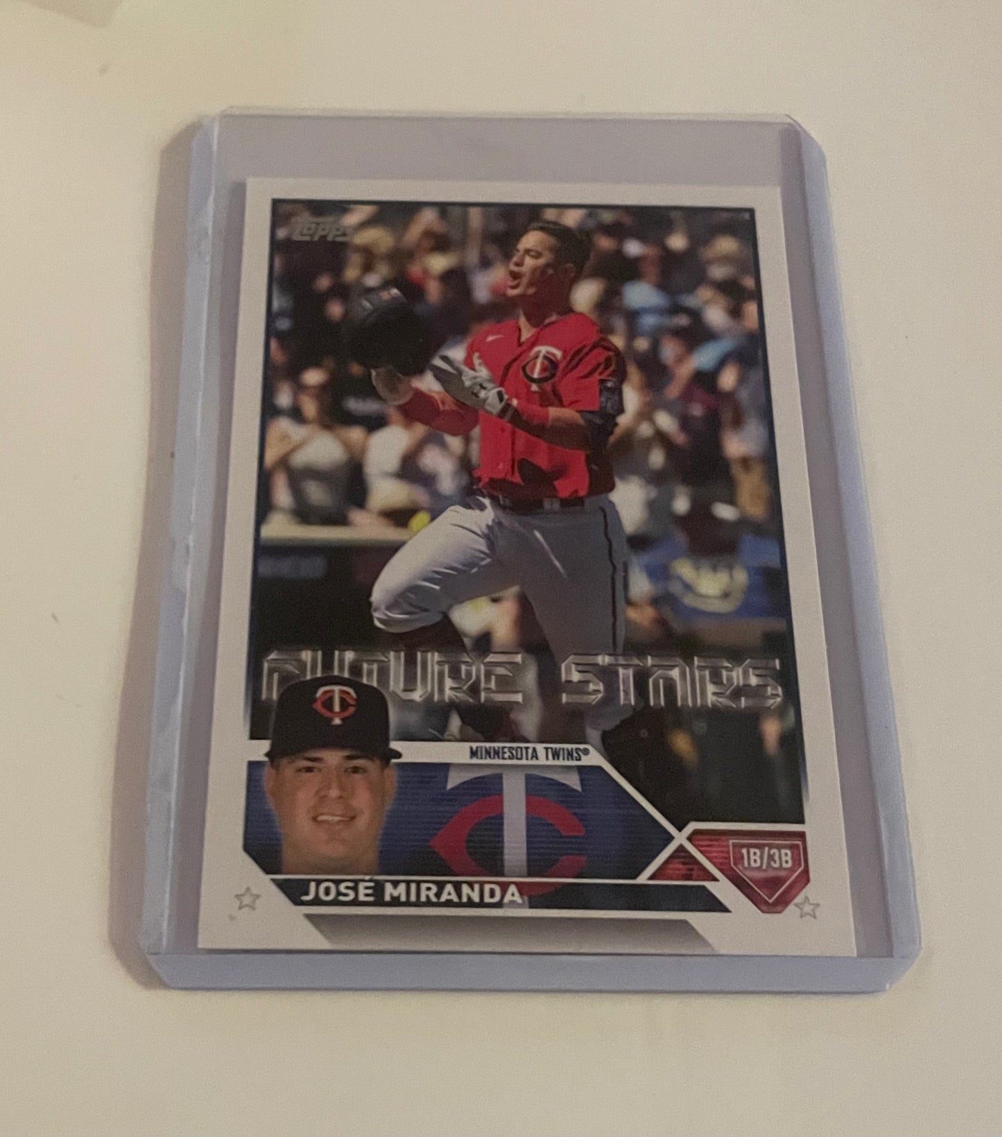 Jose Miranda Minnesota Twins Topps 2023