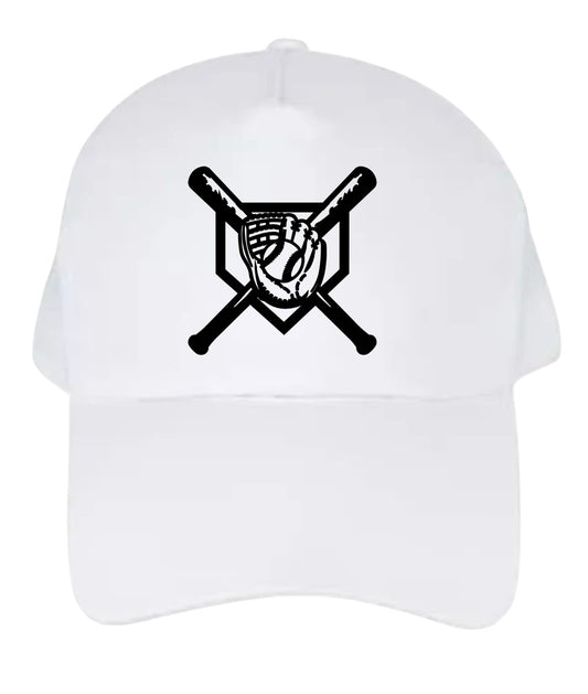 Baseball plate hat