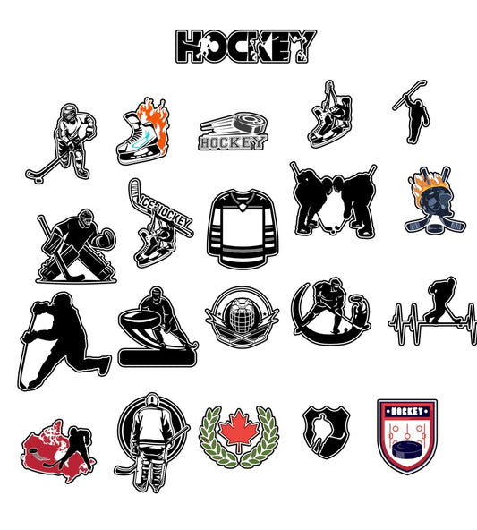 Hockey Sticker Set