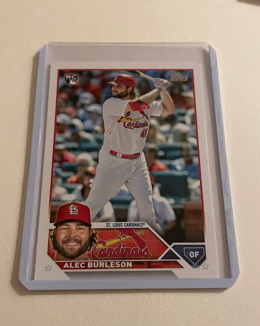 Alec Burleson St.Louis Cardinals Topps 2023