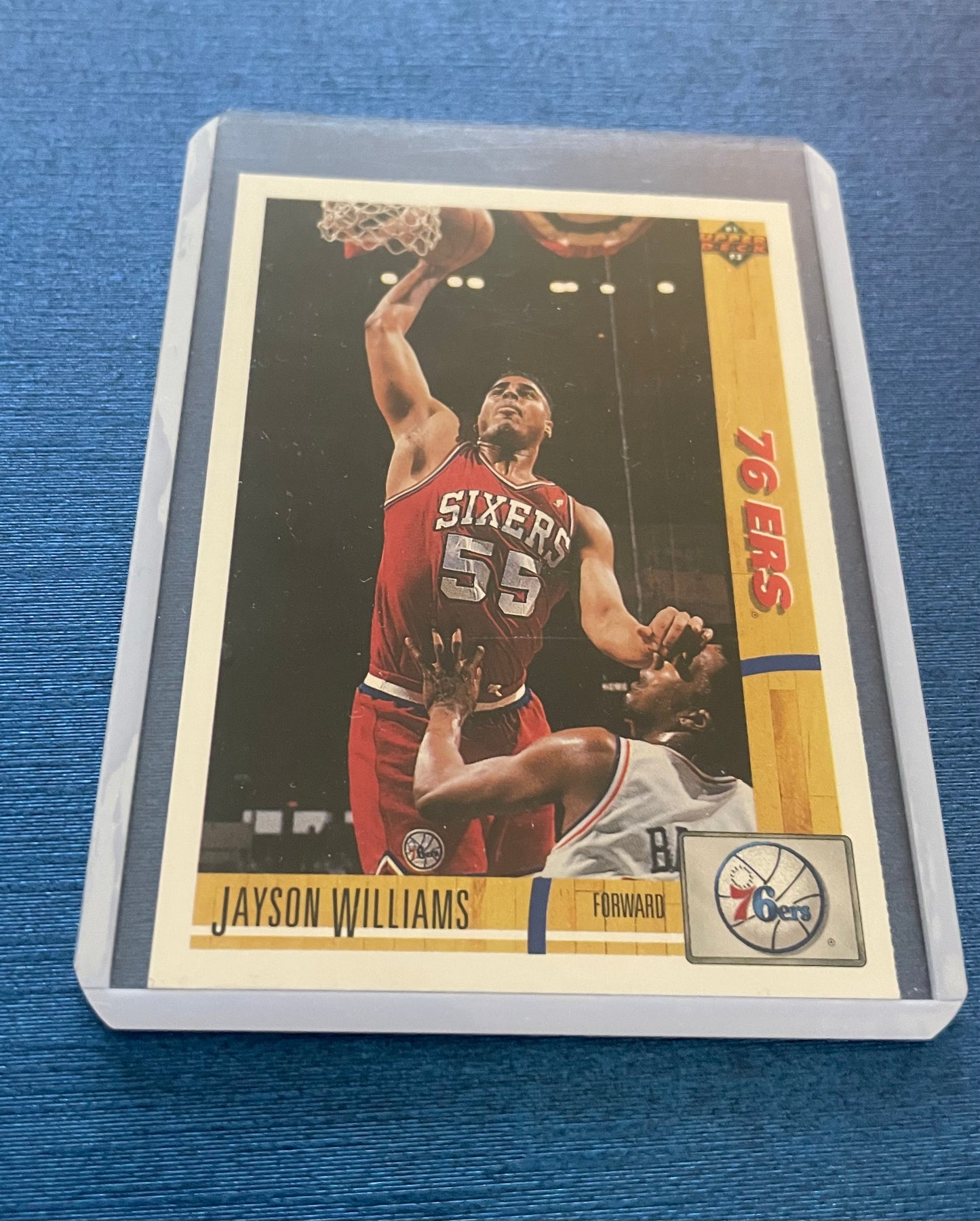 Jason Williams Philadelphia 76ers 1991-92 Upper Deck