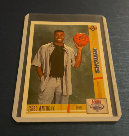 Greg Anthony New York Knicks 1991-92 Upper Deck