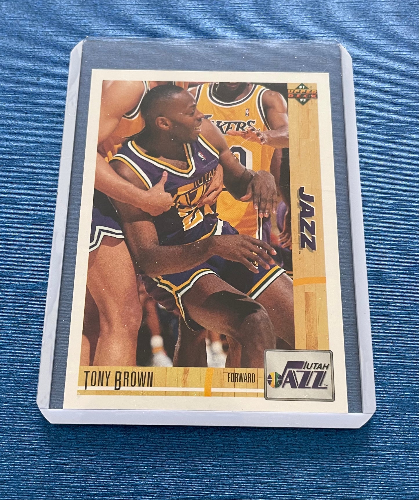 Tony Brown Utah Jazz 1991-92 Upper Deck