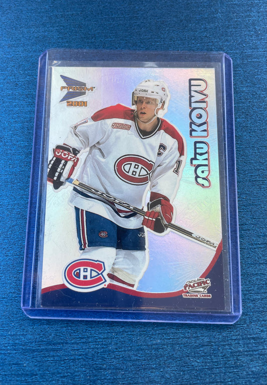 Saku Koivu Montreal Canadiens Pacific Prism 2001