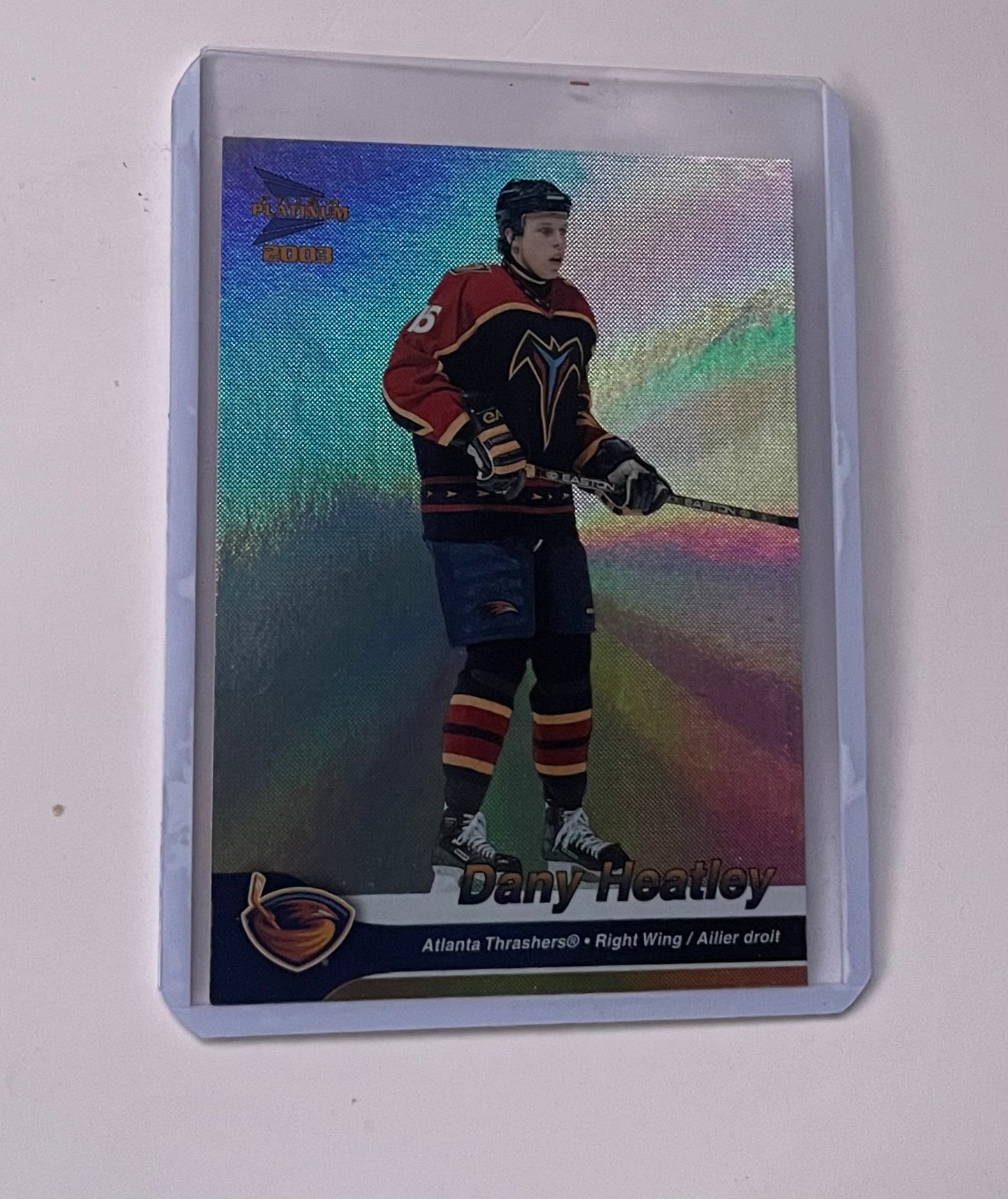 Danny Heatley Atlanta Thrashers Prism 2003