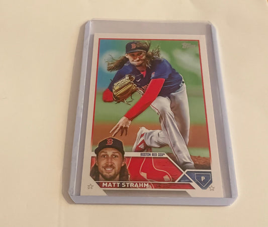 Matt Strahm Boston Red Sox Topps 2023