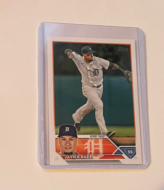 Javier Baez Detroit Tigers 2023 Topps