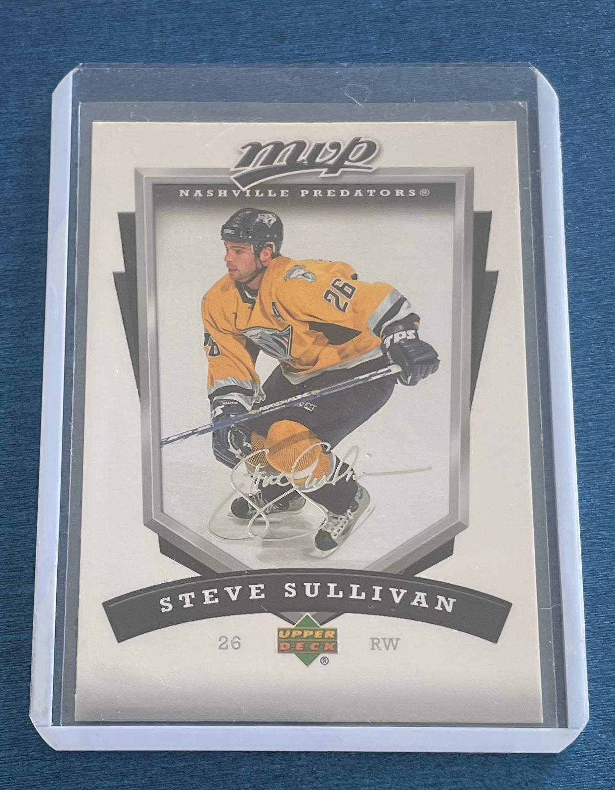 Steve Sullivan Nashville Predators MVP Upper Deck 2006-07