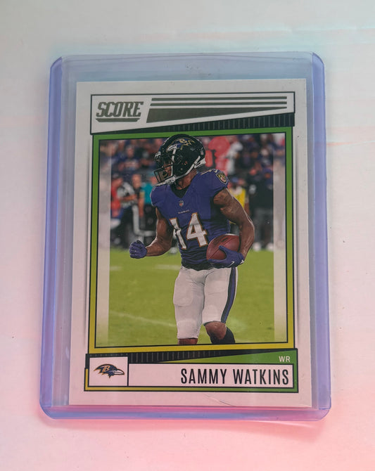 Sammy Watkins Baltimore Ravens 2022 Panini