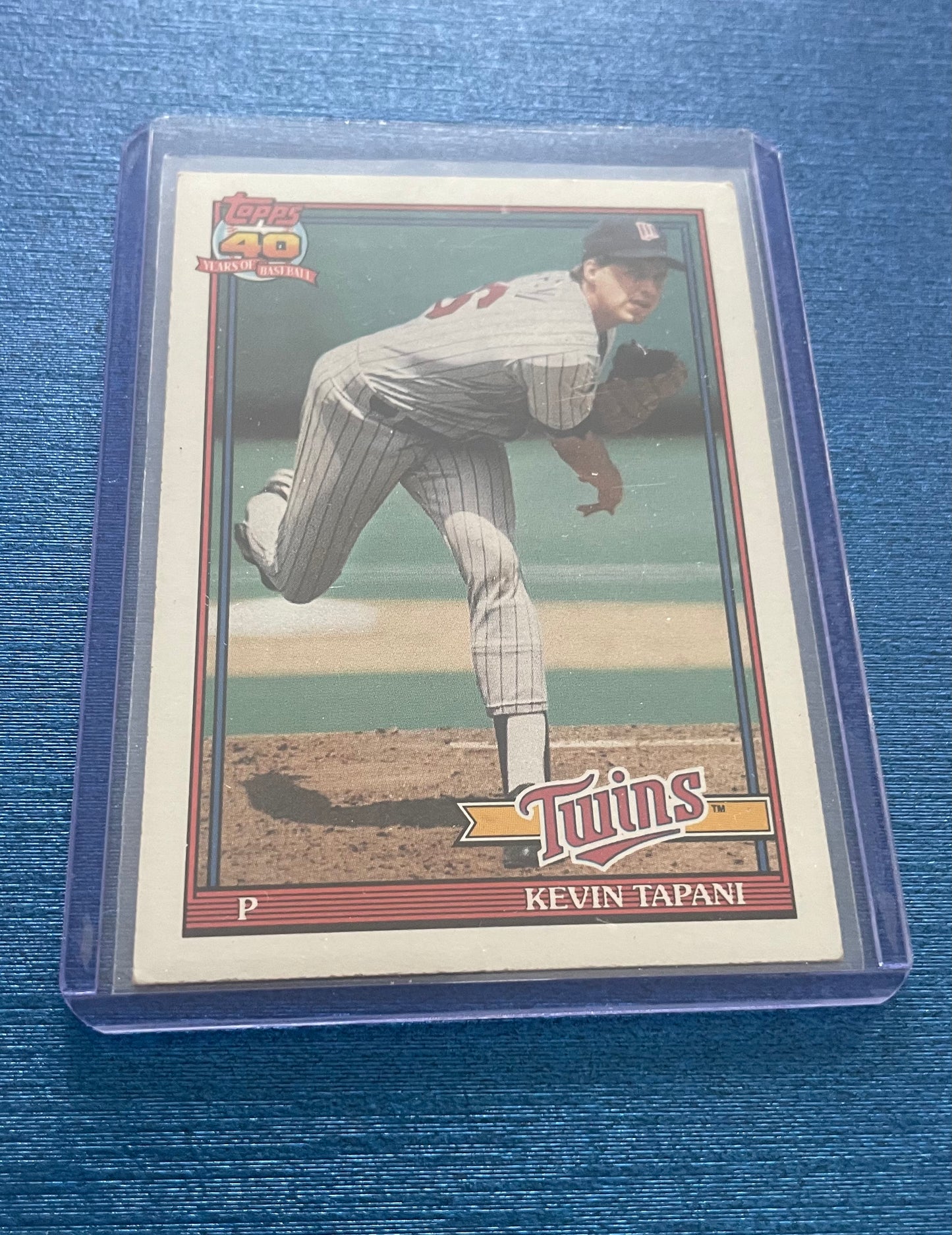 Kevin Tapini Minnesota Twins Topps 40 years of baseball ‘91