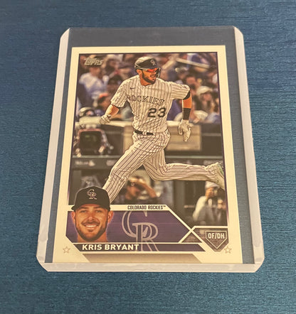 Kris Bryant Colorado Rockies Topps 2023