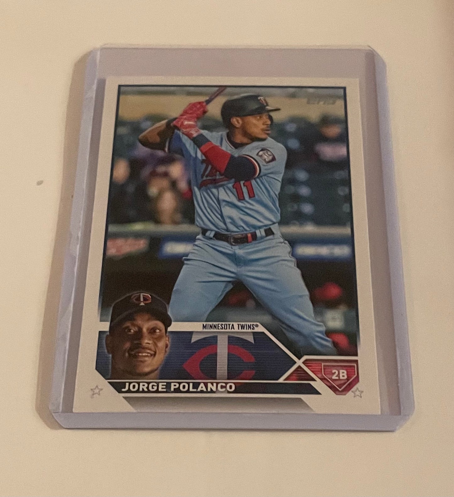 Jorge Polanco Minnesota Twins Topps 2023