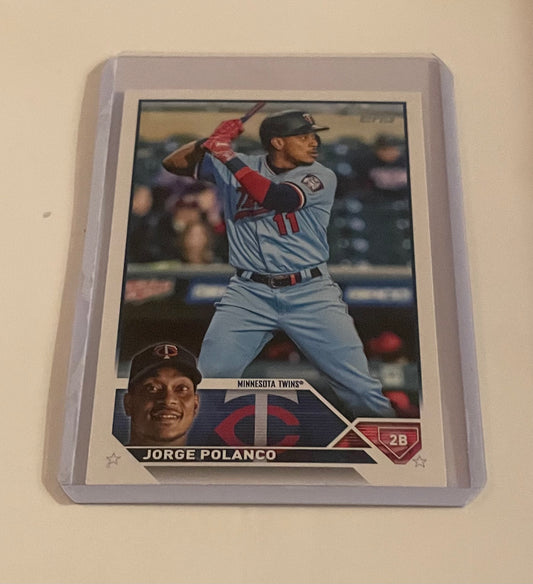 Jorge Polanco Minnesota Twins Topps 2023