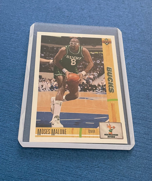 Moses Malone Milwaukee Bucks 1991-92 Upper Deck