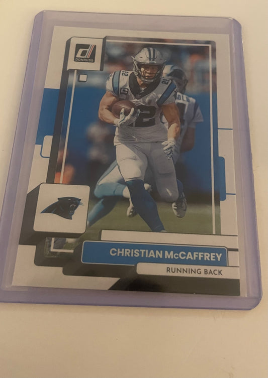 Christian McCarrfrey Carolina Panthers 2022 Panini