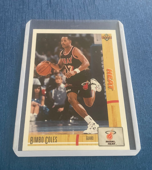 Bimbo Coles Los Angeles Lakers 1991-92 Upper Deck