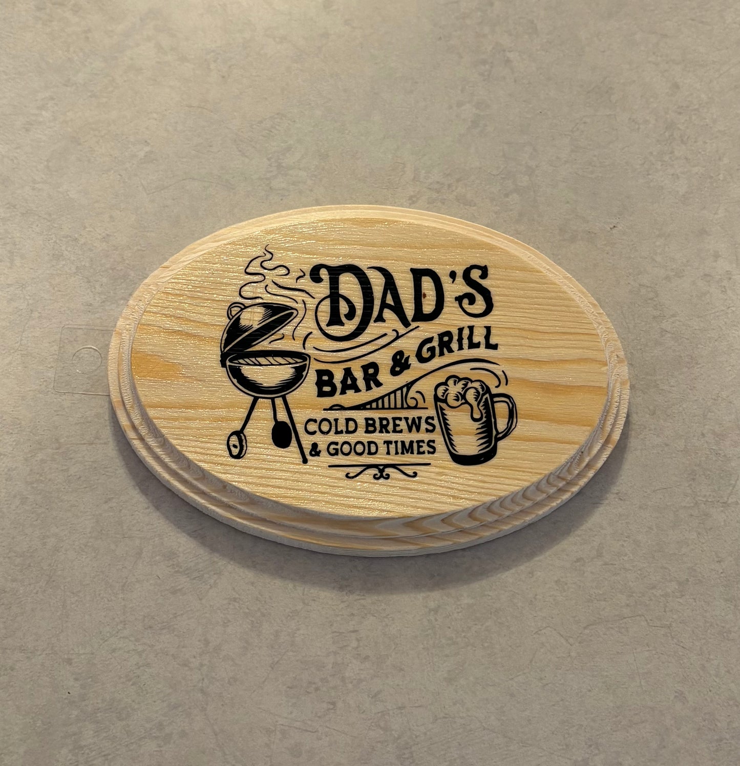 Dad’s bar sign