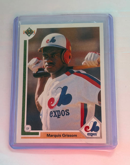 Marquis Grissom Montreal Expos 1990 Upper Deck