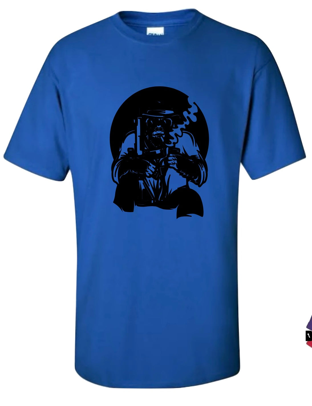 “Smokin gun” gorilla tee