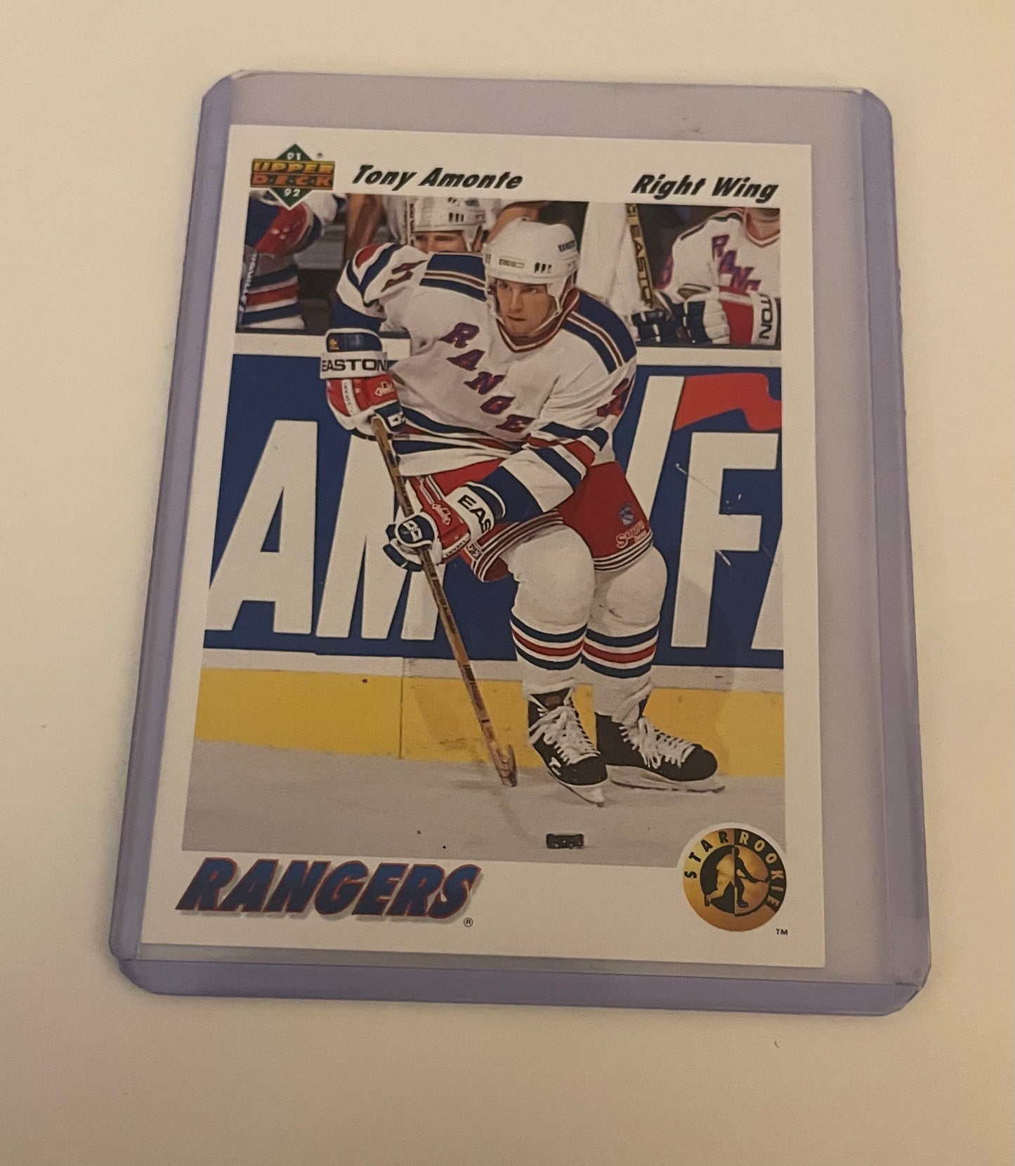 Tony Amonte New York Rangers 1991 Upper Deck