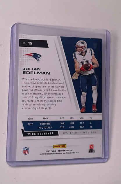 Julian Edelman New England Patriots 2020 Panini Playoff