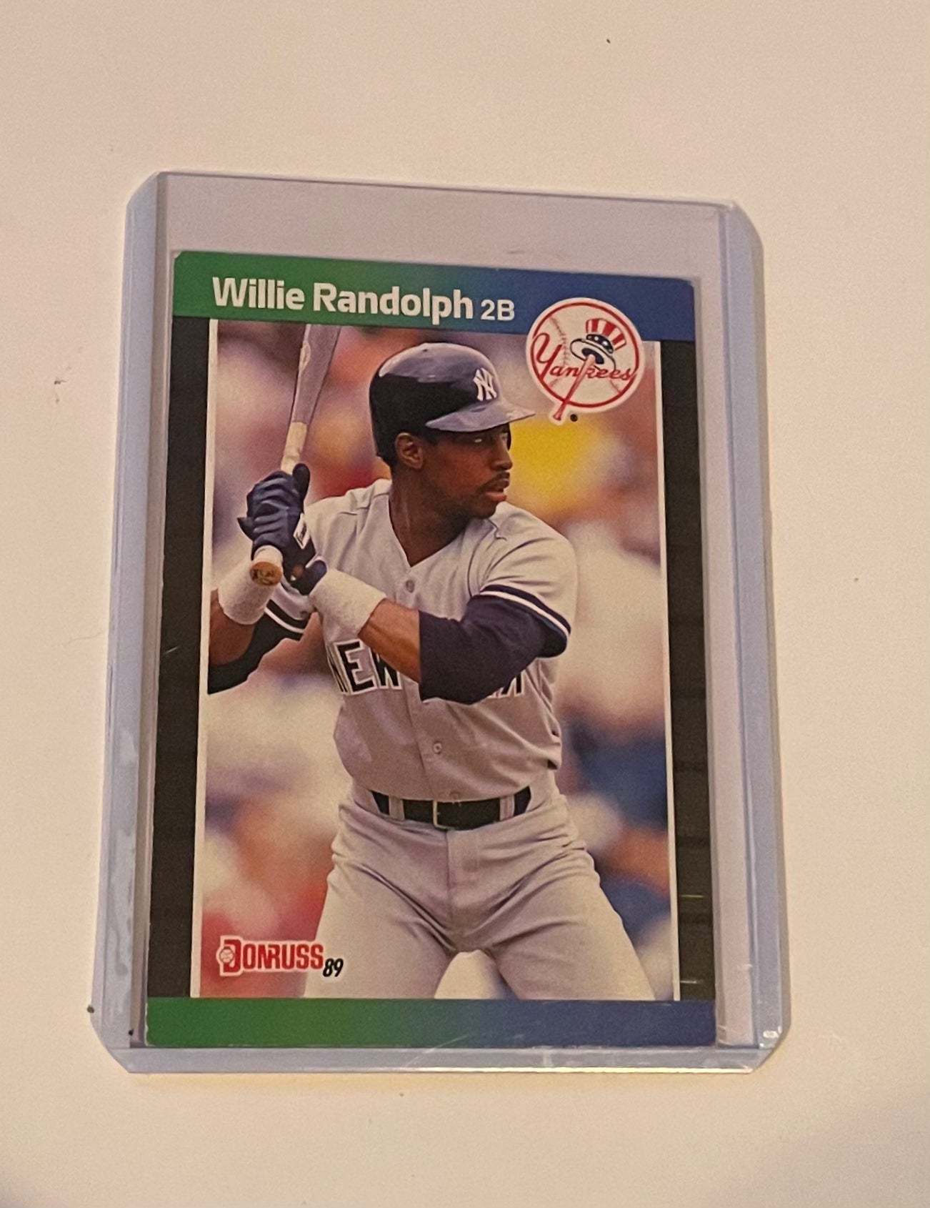 Willie Randolph New York Yankees  Donruss 1989