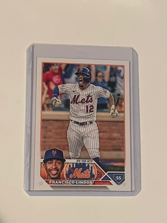 Francisco Lindor New York Mets Topps 2023