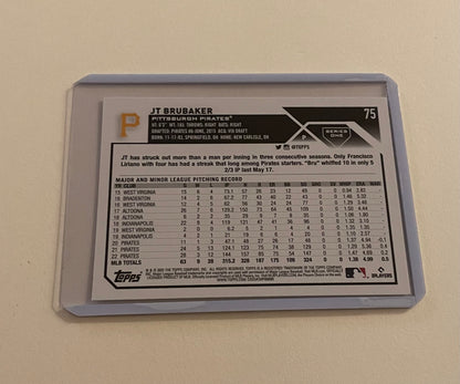 JT Brubaker Pittsburg Pirates Topps 2023