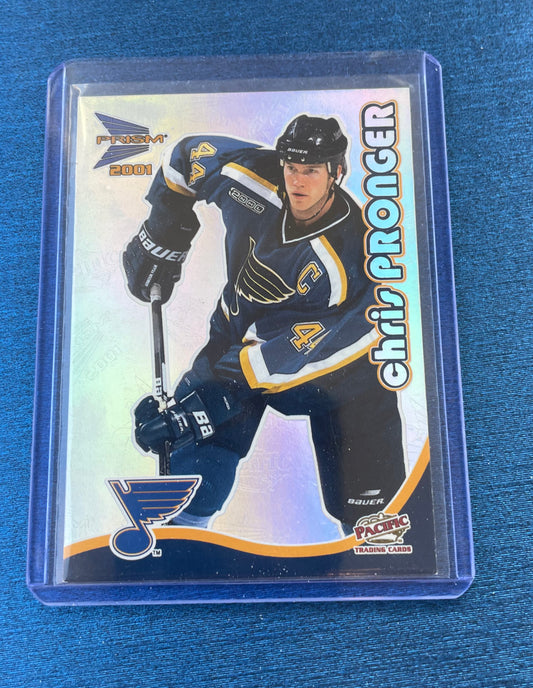 Chris Pronger St.Louis Blues Pacific Prism 2001