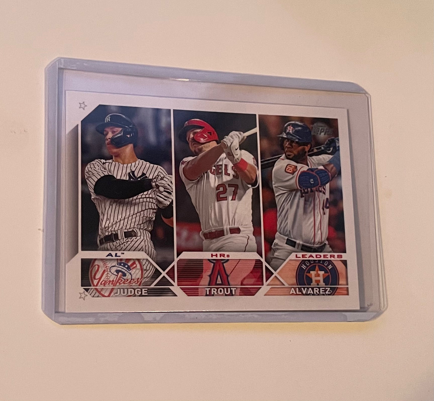 2022 Home Runs Leaders Topps 2023