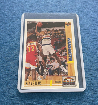 Kevin Brooks Denver Nuggets 1991-92 Upper Deck