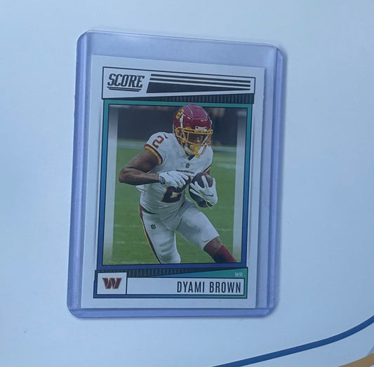 Dyami Brown Washington Commanders 2022 Panini