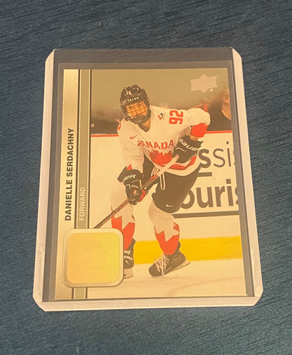 Daniel Serdachny Team Canada 2023 Upper Deck (stand included)