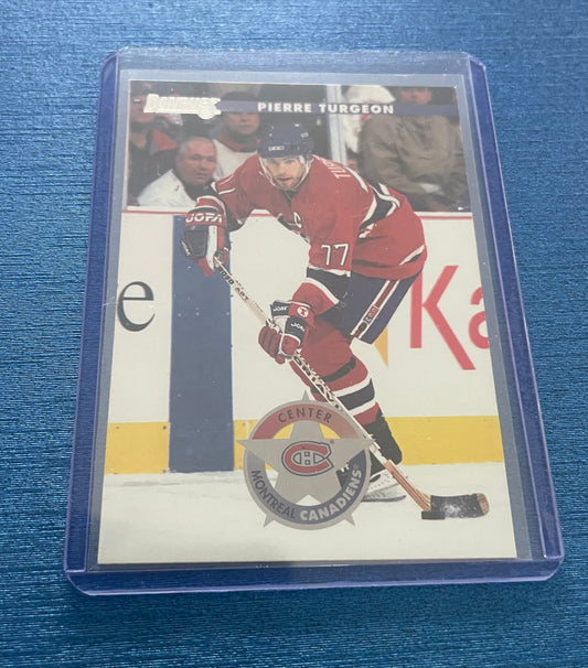 Pierre Turgeon Montreal Canadiens Donruss ‘96