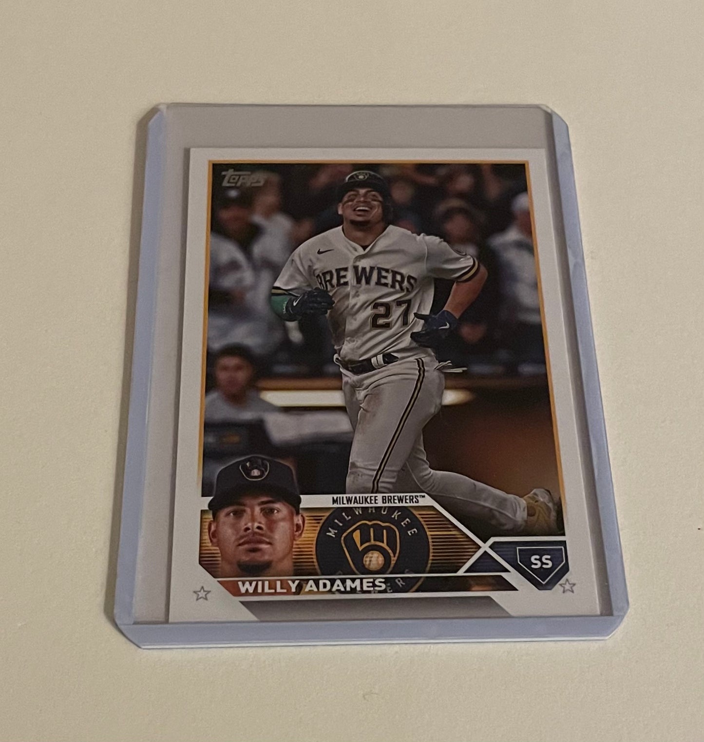 Willy Adames Milwaukee Brewers Topps 2023